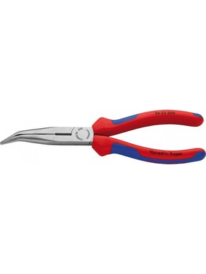 Knipex 26 22 200 Telefoncu Pensesi Eğri Uçlu 200 mm