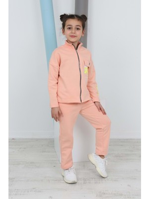 Toontoy Kids Toontoy Kız Çocuk Baskılı Eşofman Takımı