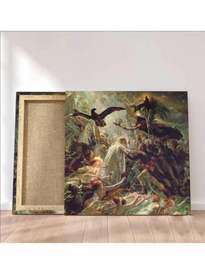 VeraStore Anne Louis Girodet Karşılama Kanvas Tablo