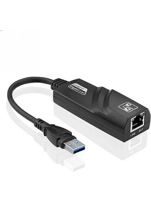 İstatek - USB 3.0 Dan Gigabit Ethernet Dönüştürücü 10/100/1000 Mbps
