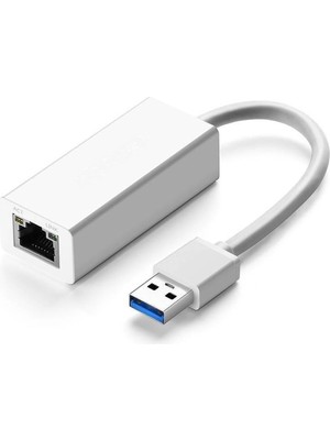 İstatek USB 3.0 To Lan Gigabit Alüminyum Kasa Ethernet Çevirici Dönüştürücü Adaptör 10/100/1000 Mbps
