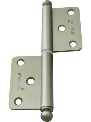 Evren Alüminyum Yönsüz Oda Kapısı Menteşesi CY12 Cm-3 mm Dayanıklı Tasarım