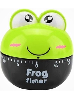 La Vie Design Mekanik Frog Timer 60 Dakika Sevimli Zamanlayıcı