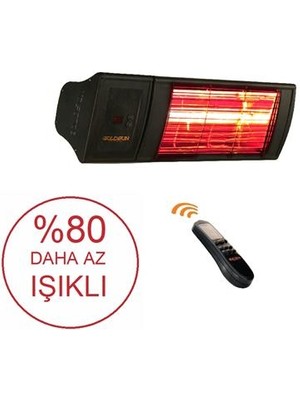 Goldsun Az Işıklı Supra Plus 2000 Watt (GSS20PLG) -Siyah