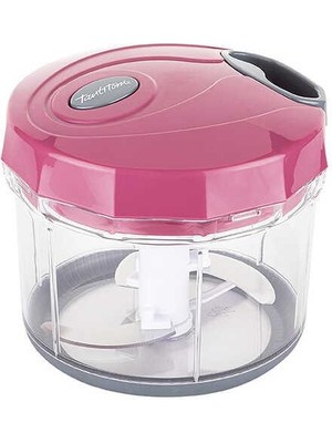 Tantitoni Gri Pembe Büyük Pratik Doğrayıcı ve Çırpıcı 1000ML