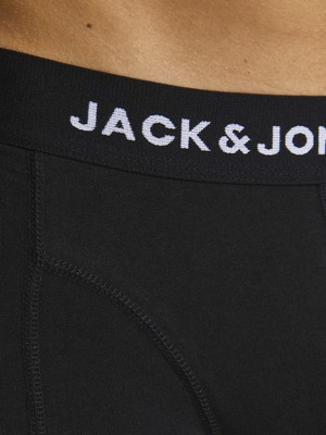 Jack & Jones 5'li Düz Renk Logolu Boxer