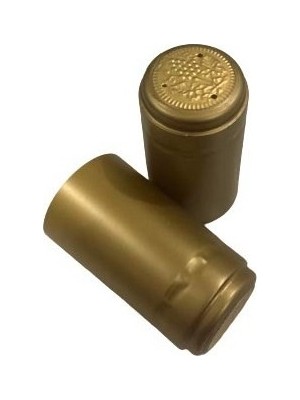 Yeni11 200 Adet Gold Kapşon 32 x 50 mm. Şarap Şişe Kapatma Kapşonu