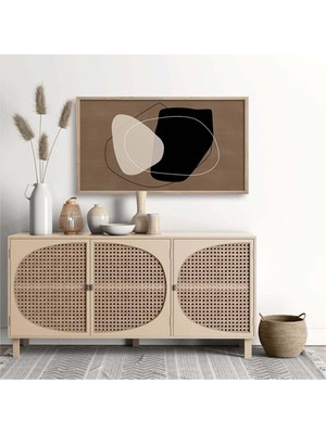 Özcanlar Çerçeve Çerçeveli Çoklu Tablo Çerçeveler Dekorasyon Ev Dekoru Konsept Tekli Ahşap Çerçeve