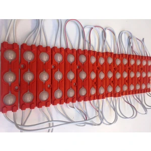 Modül LED Mercekli Kırmızı 12V - 20 Adet