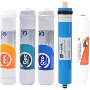 Su Arıtma Cihazı Filtresi Kapalı Kasa 5 Li Filtre Seti Vontron Membranlı