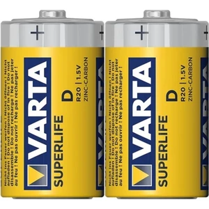 Varta Superlife R20 Büyük Boy D Pil 2'li