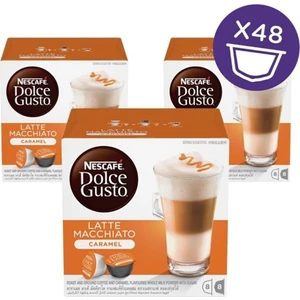 Dolce Gusto Latte Macchiato Caramel Kapsül Kahve 16'lı x 3 Kutu