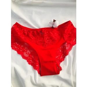 to Cosmos Dantelli Kadın Külot Kırmızı Renkli