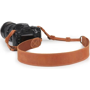 Sierra Serisi Tüm Kameralar Için Gerçek Deri Omuz Veya Boyun Askısı - Camel