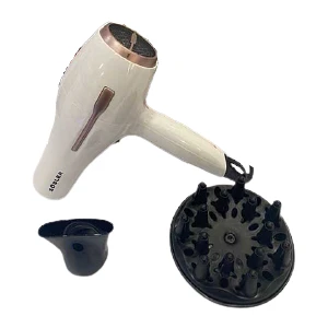 SS-4601 Bukle Beyaz  Saç Kurutma Makinesi