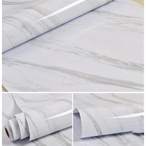 60 x 500 cm Mermer Desen Mutfak Banyo Dolap Tezgah Üstü Folyo Kaplama