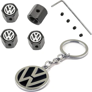 Volkswagen Alyanlı Sibop Kapağı ve Mineli Anahtarlık
