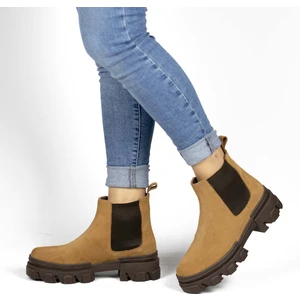 Kadın Süet Deri Chester Bot