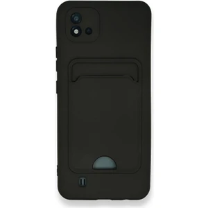 Realme C11 2021 Kılıf Kartvizitli Kamera Korumalı Silikon Kelvin