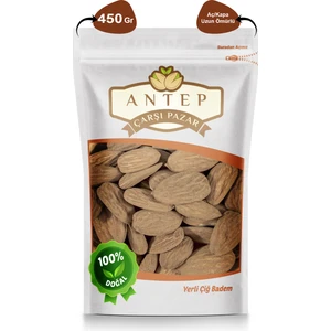 Antep Çarşı Pazar Çiğ Badem Yerli Yeni Mahsul Jumbo  450 gr