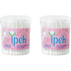 Ipek Kulak Temizleme Pamuğu Çubuğu 100'LÜ x 2 Adet