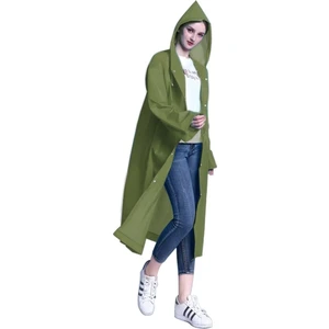 Unisex Eva Kumaş Su Rüzgar Geçirmez Yağmurluk