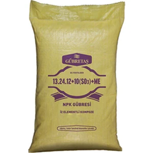 6 Çeşit Besin Maddeli 13.24.12+10(So3)+Me Gübre-5 kg