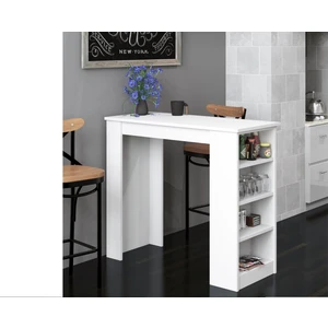 Tekila Raflı Yemek Masası Bar Masası Mutfak Masası
