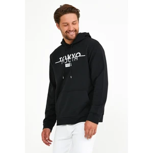Süperlife Kapşonlu Tokyo Baskılı Sweat SPR22SW164