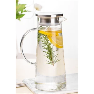 1800 ml Mtl Kapaklı Merida Cam Sürahi