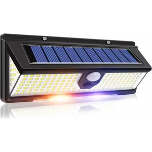 Solar Dış Mekan Bahçe Lambası 190 Ledli Çakarlı