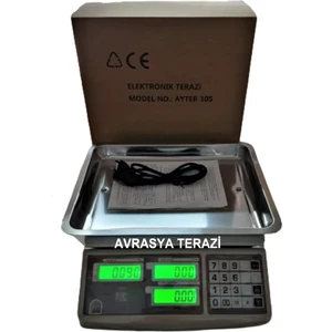 Hassasiyetli Elektronik Terazi 30 kg 5 gr