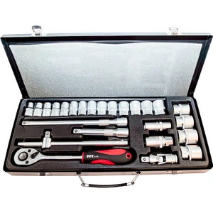 Nt Tools - 26 Parça 1/2" Altı Köşe Crv Lokma Seti
