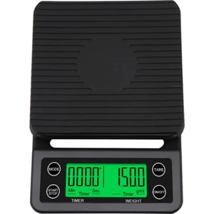 Tme 3 kg Zaman Ayarlı Hassas Kahve Terazisi Tartı 0.1gr Hassasiyet