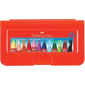 12 Renk Pastel Boya Çantalı