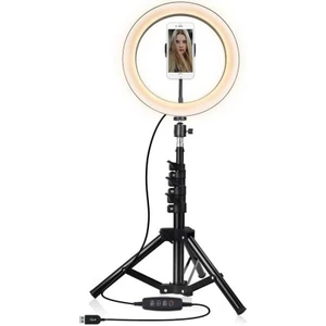 Demir Iletişim Işıklı Tripod 210 cm