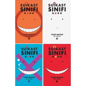 Suikast Sınıfı 4-5-6-7. Ciltler Manga Seti - Yusei Matsui