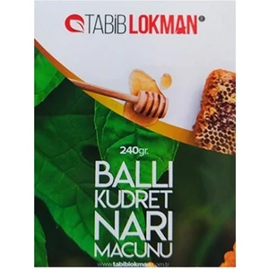 Tabib Lokman Tabib Lokman Ballı Kudret Narı Macunu 240 Gr.