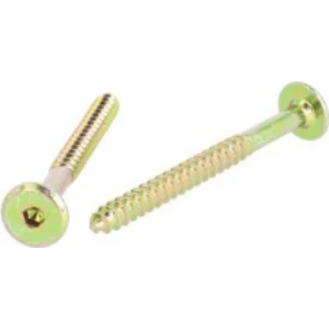 Siso Onbeş Ahşap Vıda, Çelık Yzp, Ø6.3mm x 70MM, Hex 4mm