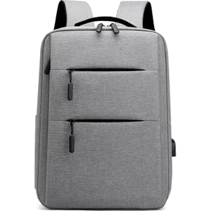 Su Geçirmez Bilgisayar Sırt Çantası - Gri (Yurt Dışından)