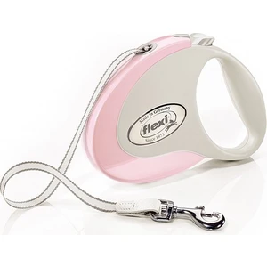 Style Şerit Otomatik Köpek Gezdirme Tasması 5mt Medium Rose