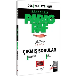 Yargı Yayınevi ÖSS  YGS TYT MSÜ Klas Serisi Benzersiz Paragraf Çıkmış Sorular