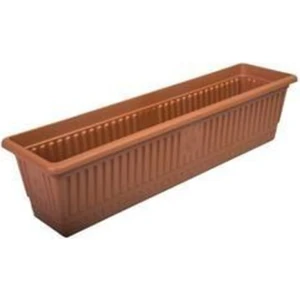 Hak Plastik Balkon Saksı Büyük Boy Çiçek Saksısı No:3