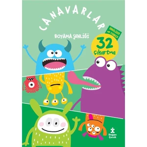 Boyama Şenliği Canavarlar