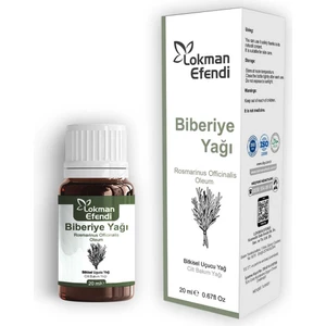 Lokman Efendi Biberiye Yağı 20 Cc