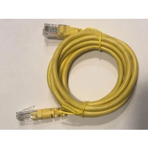 1.5 Metre Sarı Cat5 Kablo Fabrikasyon Ethernet Kablosu
