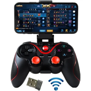 Kablosuz Bluetooth Oyun Denetleyicisi Kolu - Siyah (Yurt Dışından)