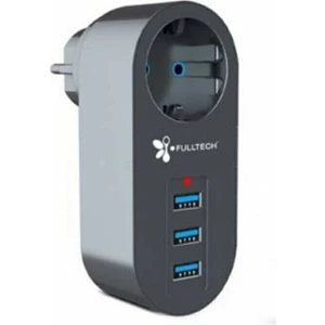 Ftr-07 Termal Akım Korumalı 1 Priz, 3xusb 2500W 10A Priz