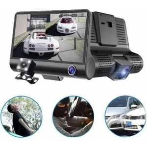 3 Kameralı Araç İçi Kamera Full HD 1920x1080P 170 Derece Geniş Açı ile Güvenli Seyahat