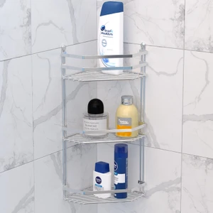 3 KATLI BANYO KÖŞELİĞİ KROM ES076